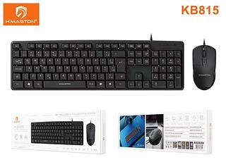 KIT TECLADO E MOUSE PARA JOGOS H´MASTON