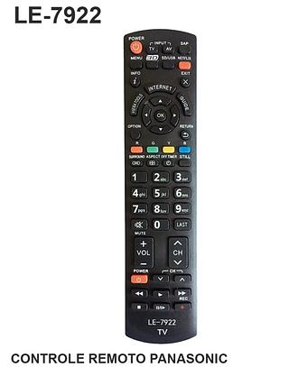 CONTROLE REMOTO PANASONIC 3D LCD LELONG