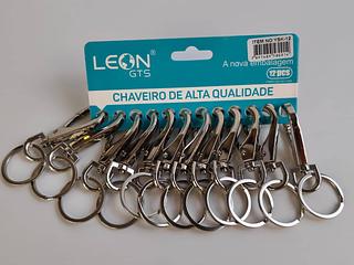 PACOTE DE CHAVEIRO COM 12 PEÇAS LEON GTS