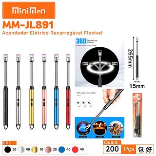 ACENDEDOR FLEXIVEL USB ISQUEIRO MINIMEN