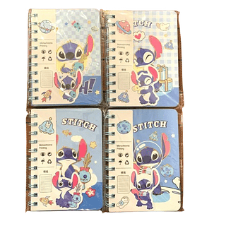 CADERNINHO DE ANOTAÇÕES STITCH A6