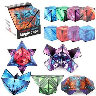 CHARGEABLE MAGNETIC MAGIC CUBE CAN YOU CREATE
