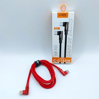 CABO DE DADOS TYPE-C X TYPE-C 65W LEON GTS