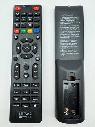 CONTROLE REMOTO RECEPTOR PARA VIVENSIS LELONG