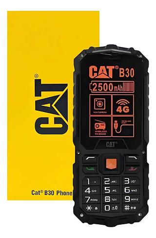 Teléfono móvil Caterpillar B30 4G 2.4, pantalla LCD negra resistente, negra
