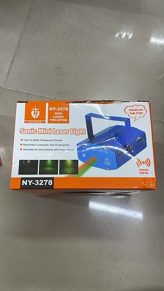 SONIC MINI LASER LIGHT PROJETOR LINHA PREMIUM