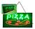 LETREIRO LUMINOSO PIZZA 48CM*25CM LELONG