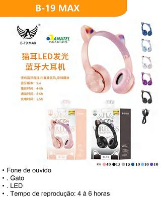 FONE DE OUVIDO WIRELESS ESTEREO MUSICA