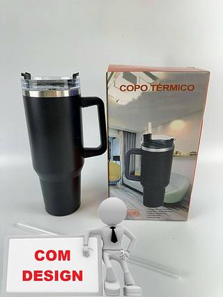GARRAFA TERMICA FLIP MORNING 1200ML(COM DESIGN)