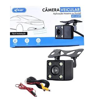 CAMERA VEICULAR APLICACAO TRASEIRA OU FRONTAL KNUP