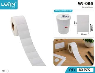 ROLO DE ETIQUETA CÓDIGO BARRAS 33X22