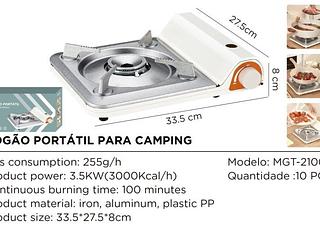 FOGAO A GAS PORTATIL