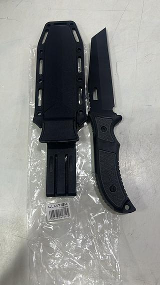 FACA TATICA DE AÇO PARA CAÇA LUATEK (27CM)