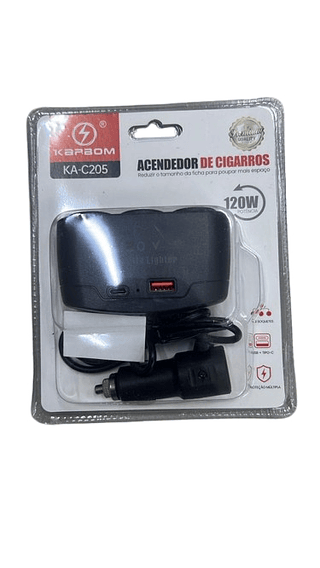 ACENDEDOR DE CIGARROS 120W KAPBOM