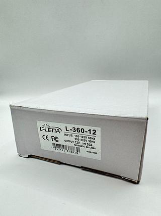 FONTE CHAVEADA 12V 30A 110-220V L-LENA