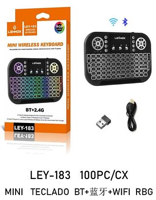 MINI TECLADO WIRELESS KEYBOARD RGB LEHMOX
