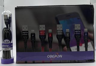 CABO LIGHTNING PARA USB A 2M OBERON