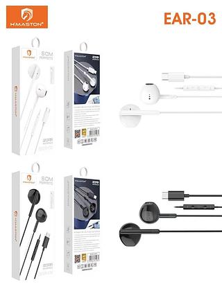 FONE DE OUVIDO ESTEREO SOM PERFEITO H'MASTON