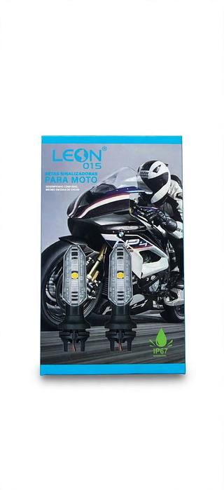 SETAS SINALIZADORAS PARA MOTO LEON GTS