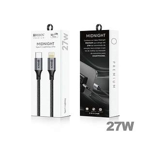 MIDNIGHT TYPE-C LIGHTNING 27W 100W HREBOS PREMIUM