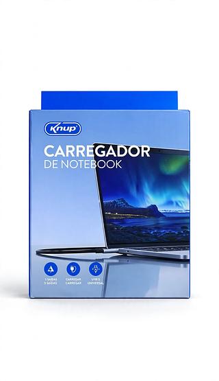 CARREGADOR DE NOTEBOOK 96W KNUP