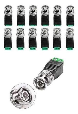 CONECTOR PARA CABO DE CAMERA PACOTE VERDE100 pcs