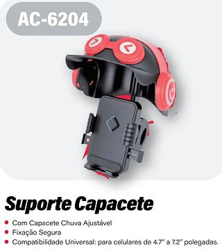 SUPORTE PARA CELULAR PARA MOTO E BICICLETA ATEC