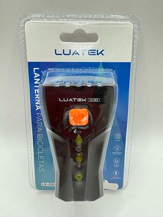LANTERNA PARA BICICLETAS LUATEK