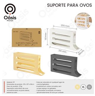 SUPORTE PARA OVOS OÀSIS MARKET