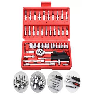 KIT DE FERRAMENTA 46 PIECE TOOL FOR HOME&AUTO