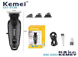 MAQUINA DE CORTA CABELO 5V 1200MAH 3H KEMEI