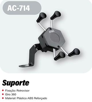 SUPORTE CELULAR MOTO ATEC