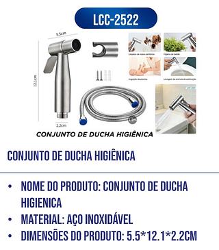 CONJUNTO DE DUXA HIGIÉNICA 1.2M LUATEK