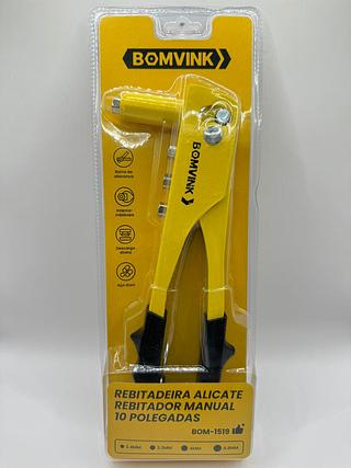 REBITADEIRA ALICATE MANUAL 10 POLEGADAS BOMVINK