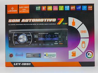 SOM AUTOMOTIVO MP3 PARA CARRO LEHMOX