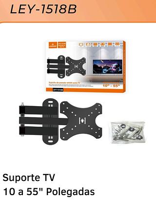 SUPORTE FLEXIVEL PARA TV RETRATIL 10-55 POLEGADAS LEHMOX