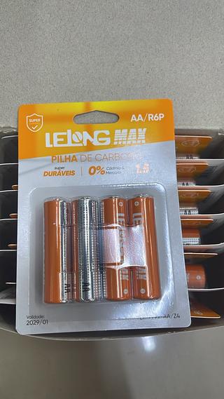 PILHA DE CARBONO LELONG