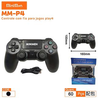 DOUBLE-MOTOR VIBRATION PS4 COM FIO MINIMEN