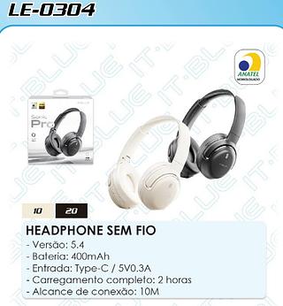 FONE SEM FIO SONIC PRO BT5.4 ANC IT-BLUE