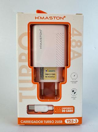 CARREGADOR PARA VIAGEM 2USB 4.8A HMASTON