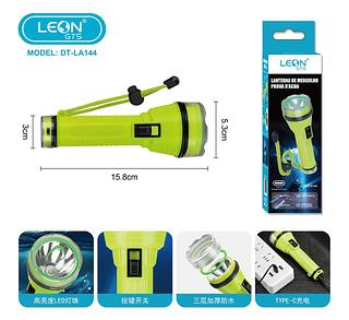 LANTERNA DE MERGULHO A PROVA DÁGUA LEON GTS
