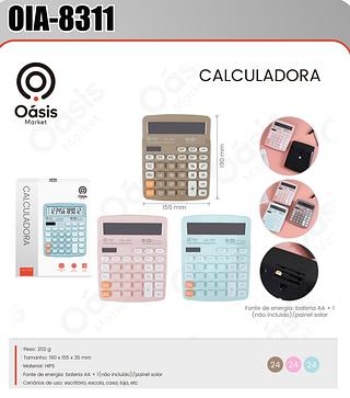 CALCULADORA ELETRONICA OASIS MARKET