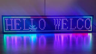 PAINEL DE LED DISPLAY COLORIDO