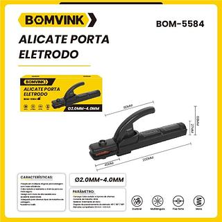ALICATE PORTA ELETRODO BOMVINK
