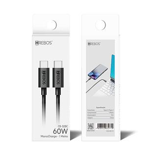 MONOCHARGE - TYPE-C X TYPE-C 1 METRO 60W/TYPE-C X LIGHTNING 1 METRO 30W HREBOS