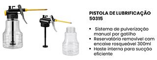 PISTOLA DE LUBRIFICAÇÃO 300ML NAVY+TOOLS