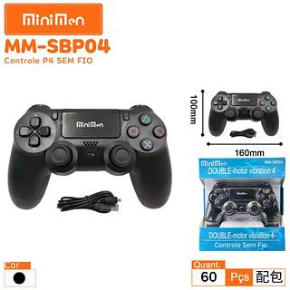 CONTROLE DOUBLE-MOTOR VIBRATION 4 SEM FIO MINIMEN