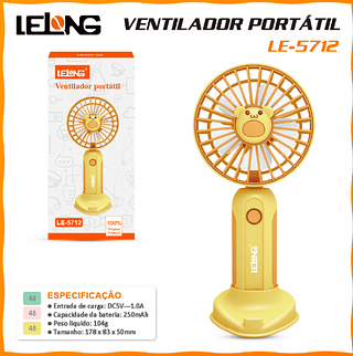 MINI VENTILADOR PORTATIL LELONG