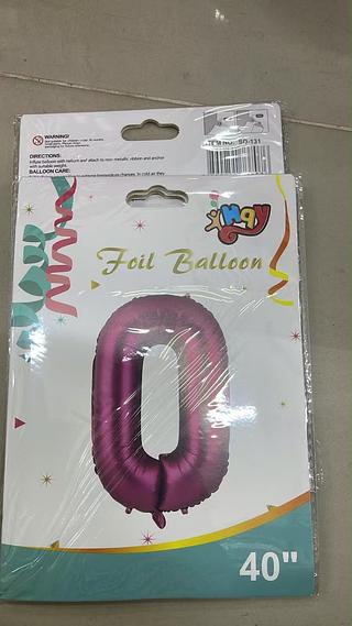BALÃO METALIZADO FOIL BALLON HQY 40'' HQY