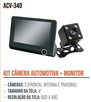 CÂMERA DE SEGURANÇA AUTOMOTIVA AIKER